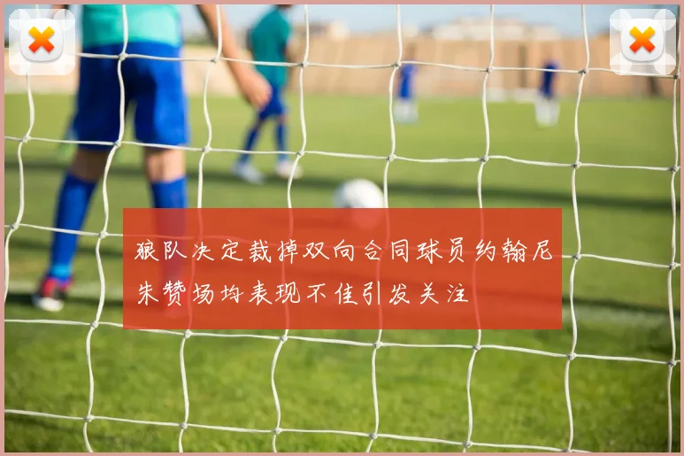 狼队决定裁掉双向合同球员约翰尼朱赞场均表现不佳引发关注